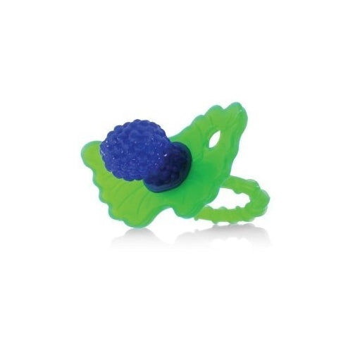 Raz-Berry Silicone Teether - Clear - Blue