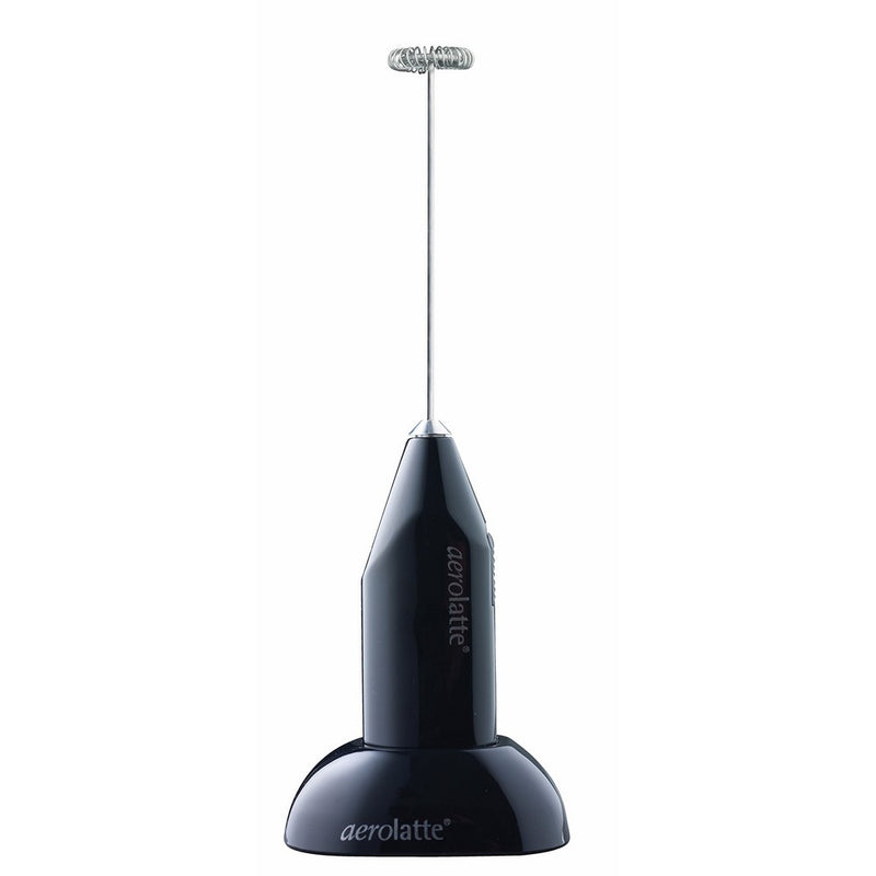 Aerolatte Handheld Milk Frother with Stand, Black