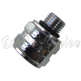 Scuba Choice Scuba Adaptor M-3/8-24 F-7/16-20 AS568-011 N70 | 3/8-24 UNF-2A | 7/16-20 UNF-2B