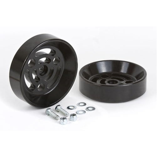 Daystar KU09140BK Air Bag Cradle, Polyurethane, Black , Fits All 6" DIA. Convoluted Air Bags