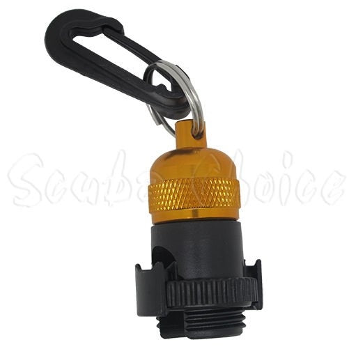 Scuba Choice Scuba Diving Magnetic Regulator Octopus Hose Holder Clip, Gold