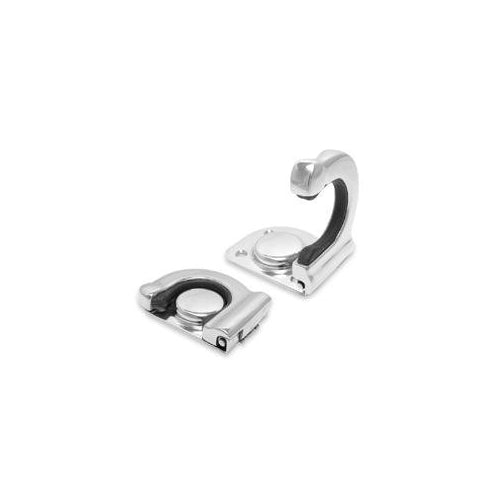 Stainless steel heavy duty folding push pole holder