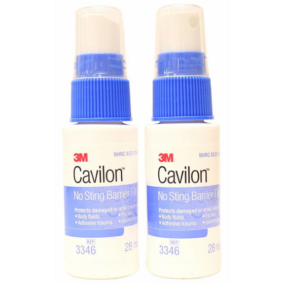 Cavilon No Sting Barrier Film - 28 ml Spray - Pack of 2