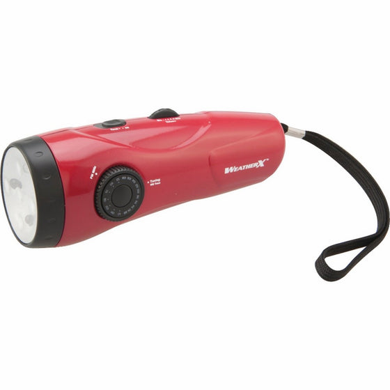 Weather X FR125R Flashlight Weather Radio