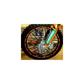 MADE IN USA BykasBlackSpoke, Covers, Wraps, Skins, CoatsDirt Bike 72 Spokes