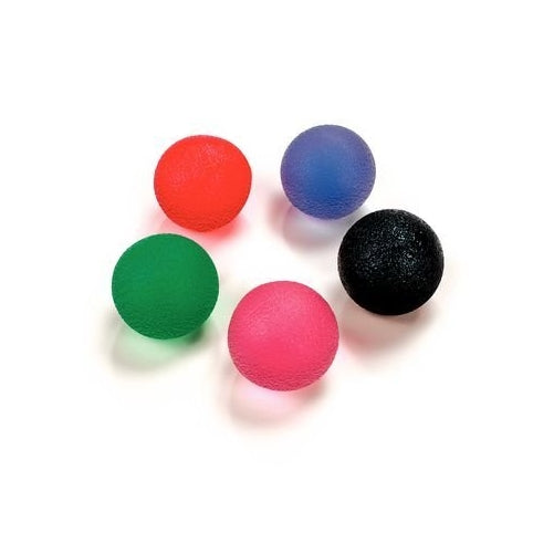 Sammons Preston Hand Therapy Ball, Firm Orange Hand & Finger Exerciser, Varying Resistance for Grip Strength & Physical Therapy, Stress Ball, Fidget Toy, Squeeze Ball for Arthritis Pain Relief