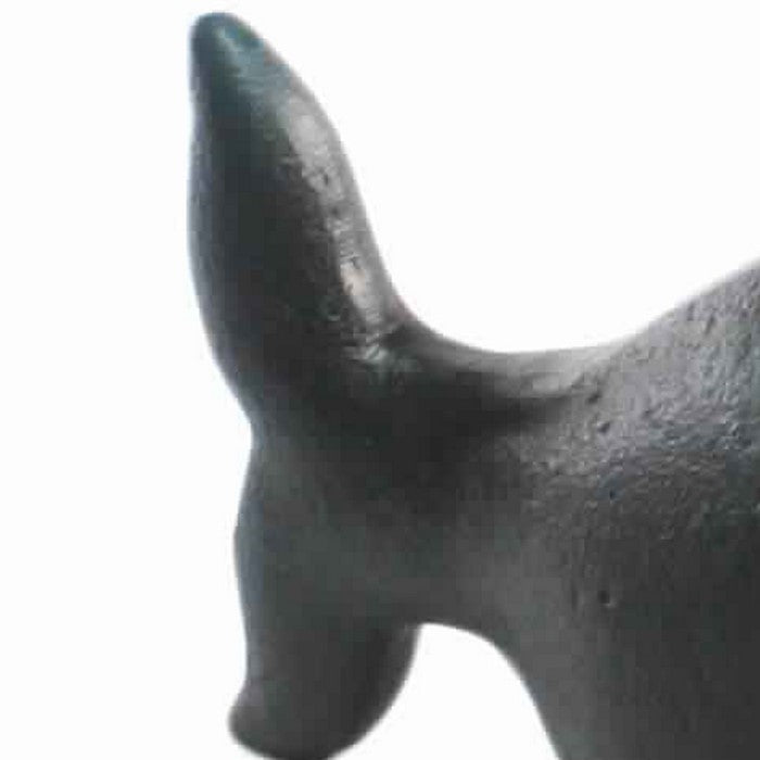 Whale Design Hand Painted Metal Bookend, Pair of 2,Black