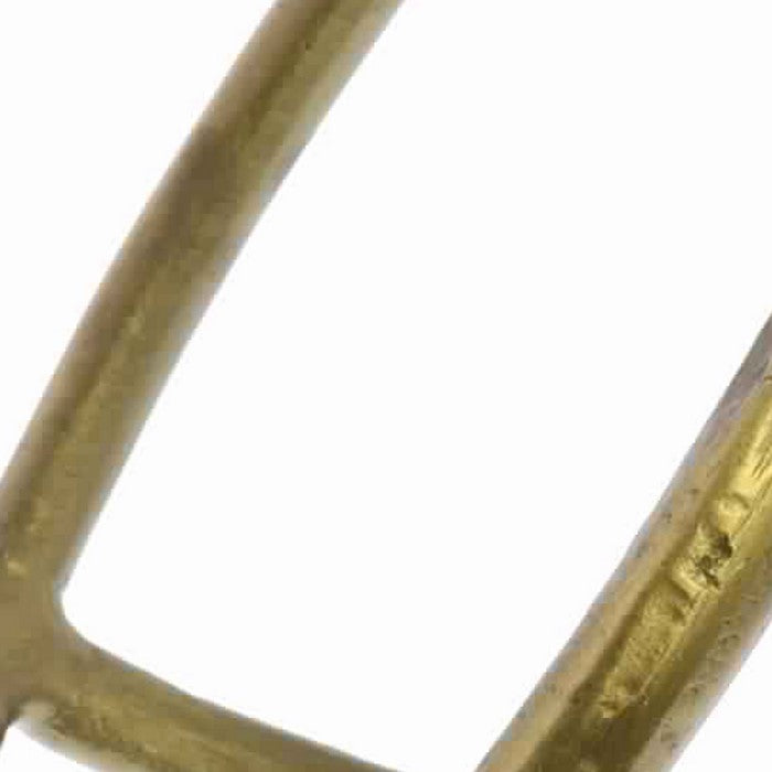 Decorative Triple Ring Metal Frame Sphere, Gold