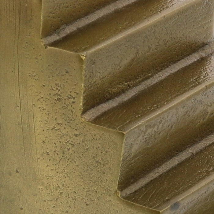 Staircase Design Metal Bookend, Pair of 2, Brass