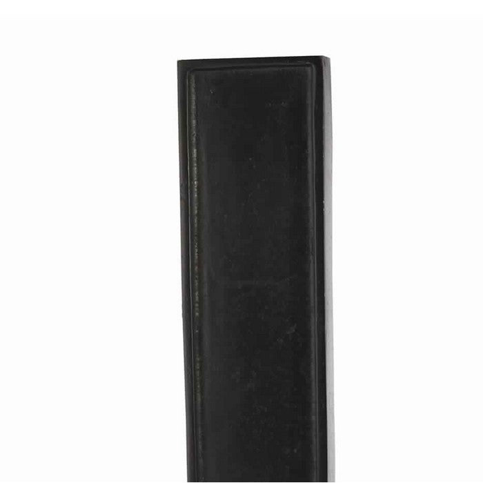Industrial Style Metal Frame Taper Candle Sconce, Black and Gold