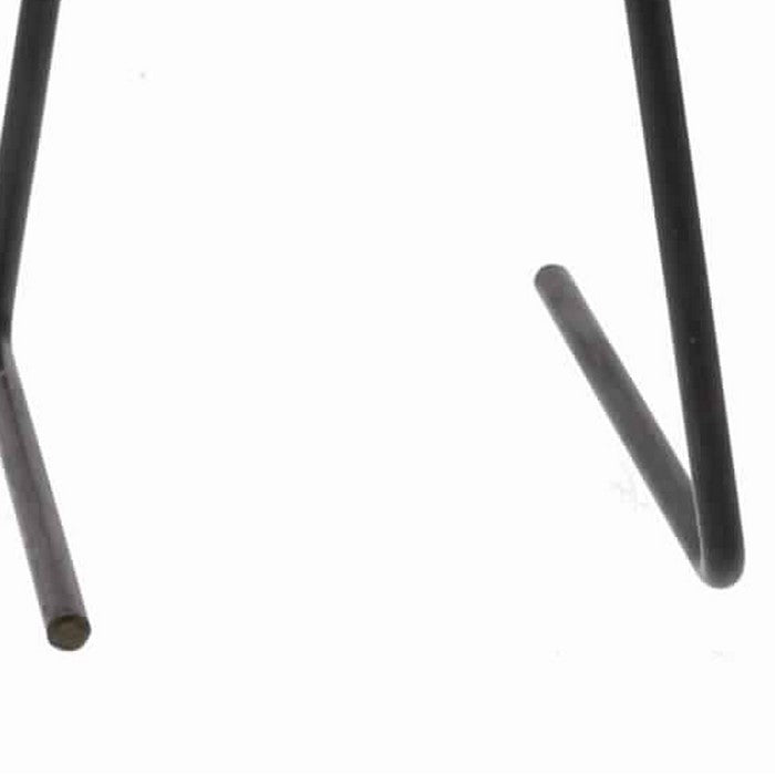 Industrial Style Table Lamp with Dual L Base, Black
