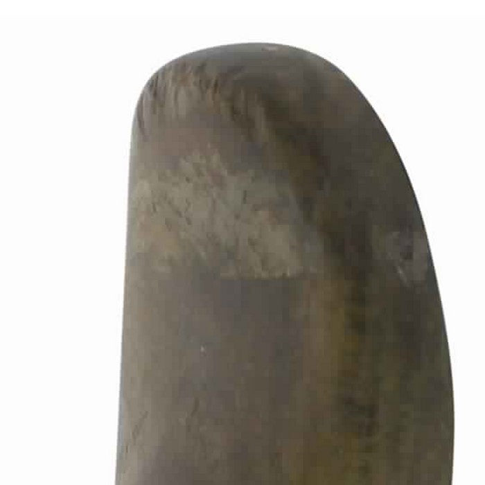 Farmhouse Wooden Frame Shoe Shape Wall Hook, Natural Brown