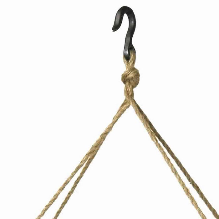 Decorative Horizontal Hanging Wooden Ladder with Hook, Brown