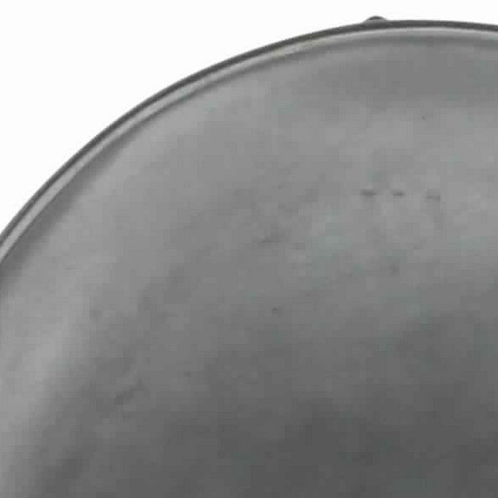 Round Metal Frame Tealight Wall Sconce, Large, Antique Silver