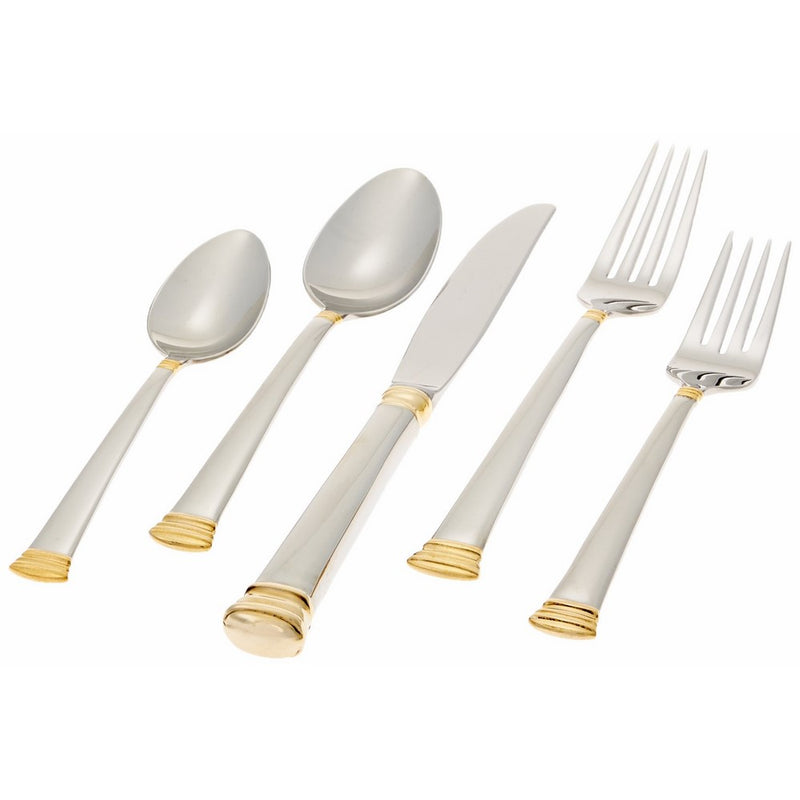 Lenox Eternal Gold Flatware 5-Piece Place Settting, Service for 1