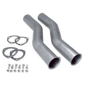 Hedman 18803 Universal X-Tension, Unifit 2.25" Tube With 3" Flanges
