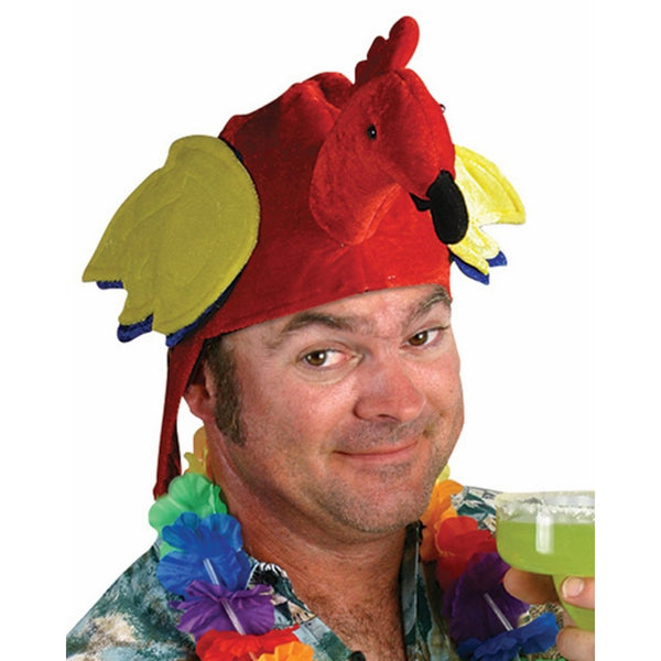 Pirate Parrot Hat (Red) Party Accessory