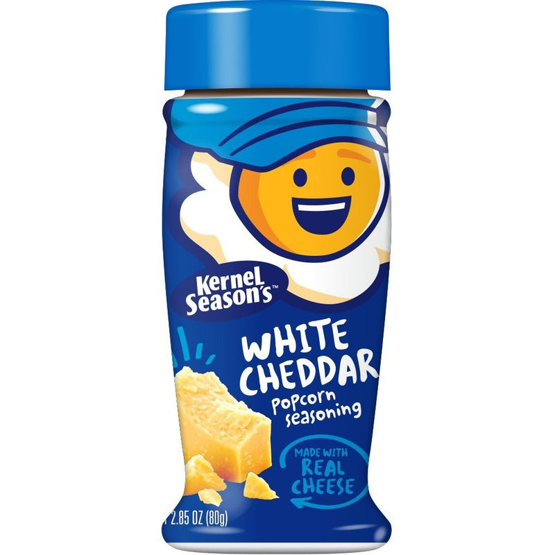 Kernel Season's Popcorn Seasoning, White Cheddar, 2.85 ounce (Pack of 6)