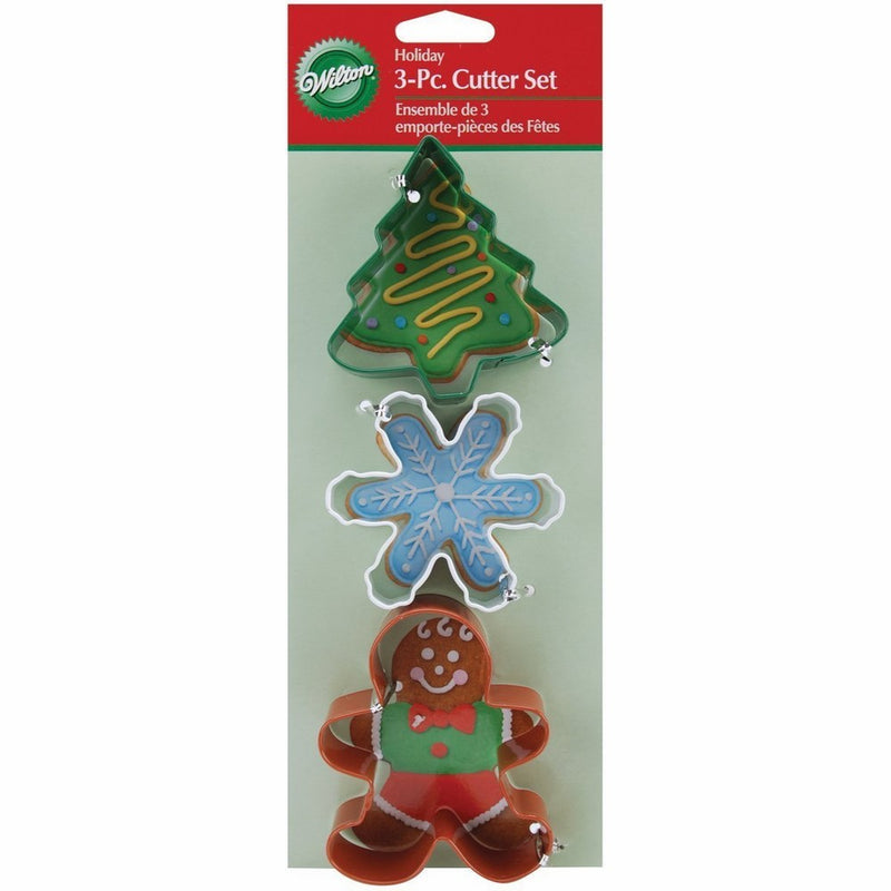Wilton Holiday Metal Cutter Set of 3