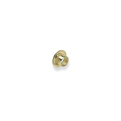 Tandy Leather Eyelets 1/4" (0.6 cm) Brass Plated 100/pk 1287-11
