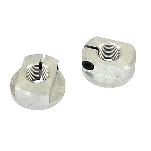 EMPI 9616 Link Pin Billet Aluminum Spindle Nuts w/ Built on Thrust Washer & Allen Screws - VW Dune Buggy Bug Ghia Baja