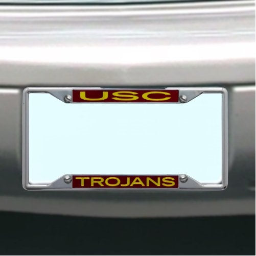 NCAA USC Trojans License Plate Frame