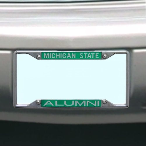 NCAA Michigan State Spartans License Plate Frame Alumni