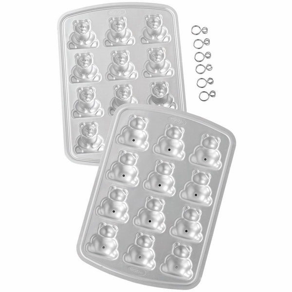 Wilton Aluminum 3D Mini Bear Pan