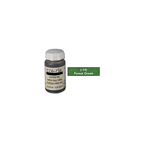 Tandy Leathercraft Eco-flo Forrest Green Dye 4.4 Oz 2600-14