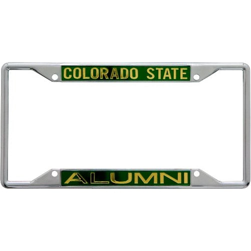 NCAA Colorado State Rams License Plate Frame Alumni