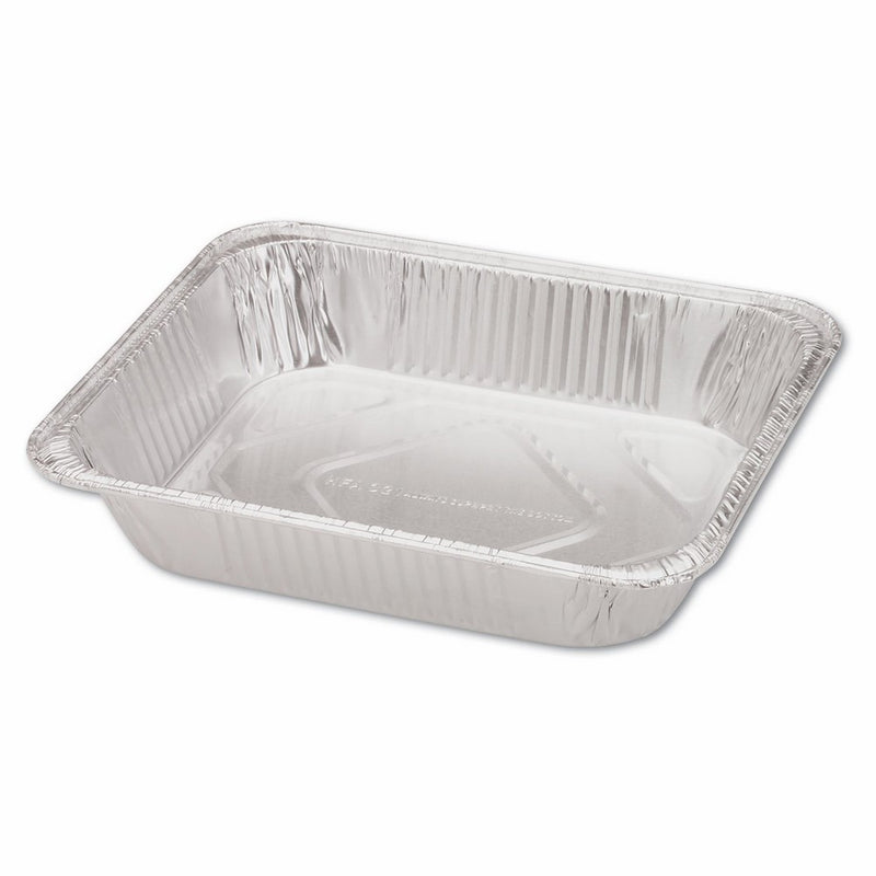 Handi-foil Serveware 32140 Steam Table Aluminum Pan, Half-Size Deep 12.75 X1 0-3/8 X 2-9/16, 100 Per Case