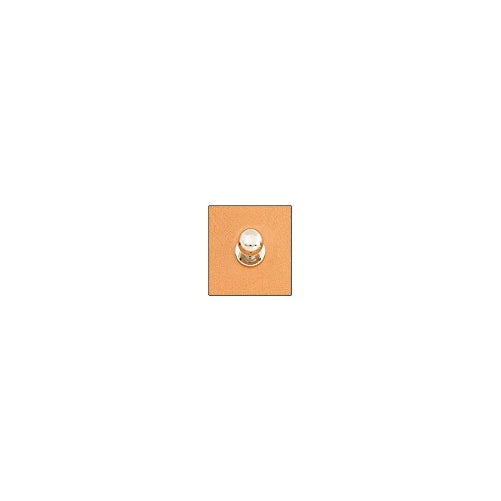 Tandy Leather Button Stud 10mm Screwback Nickel 11311-02