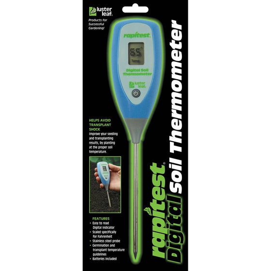 Rapitest Luster Leaf 1625 Digital Soil Thermometer