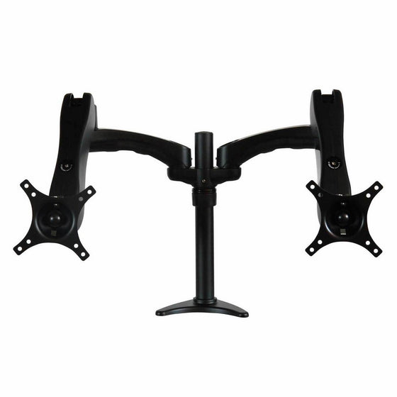 Dyconn Tide (DE640D) - Dual Articulating Arm Grommet/Clamp Desktop Mount for 12 Inch to 24 Inch display, TV, Monitor, LCD, LED