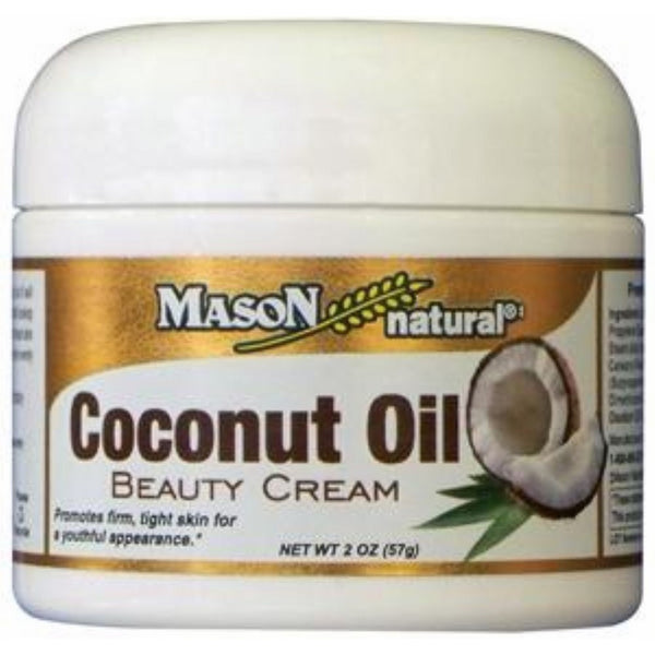 Mason Natural Coconut Oil Beauty Cream 2 oz