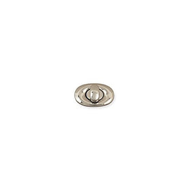 Tandy Leather Kora Heavy Duty Bag Clasp Nickel Plate 11400-07