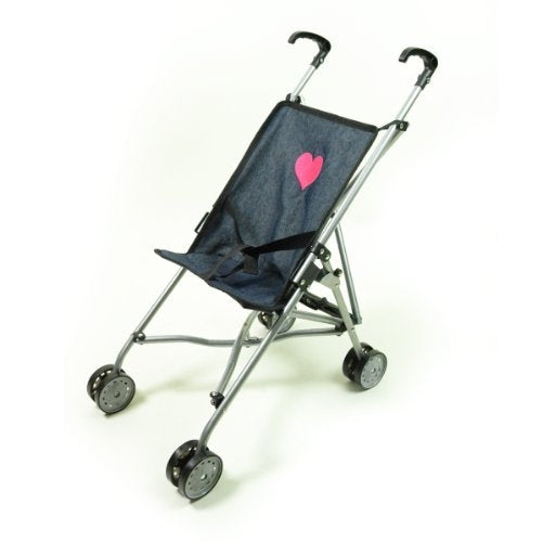 My First Umbrella Doll Stroller in Denim for Toddler