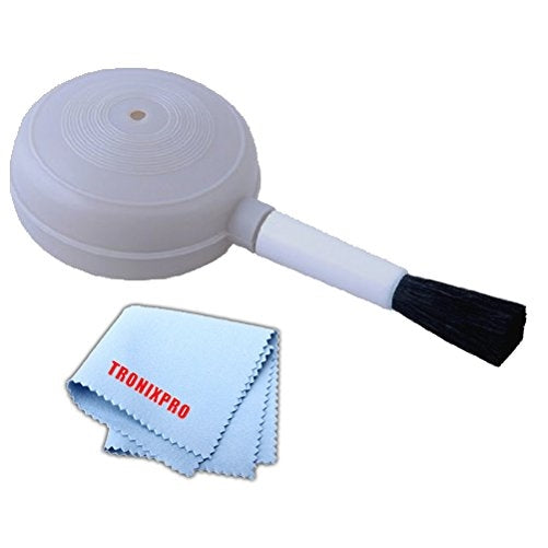 Air Dust Blower and Soft Brush for Digital Camera Lenses, LCD Screens and Cleaning Keyboards.