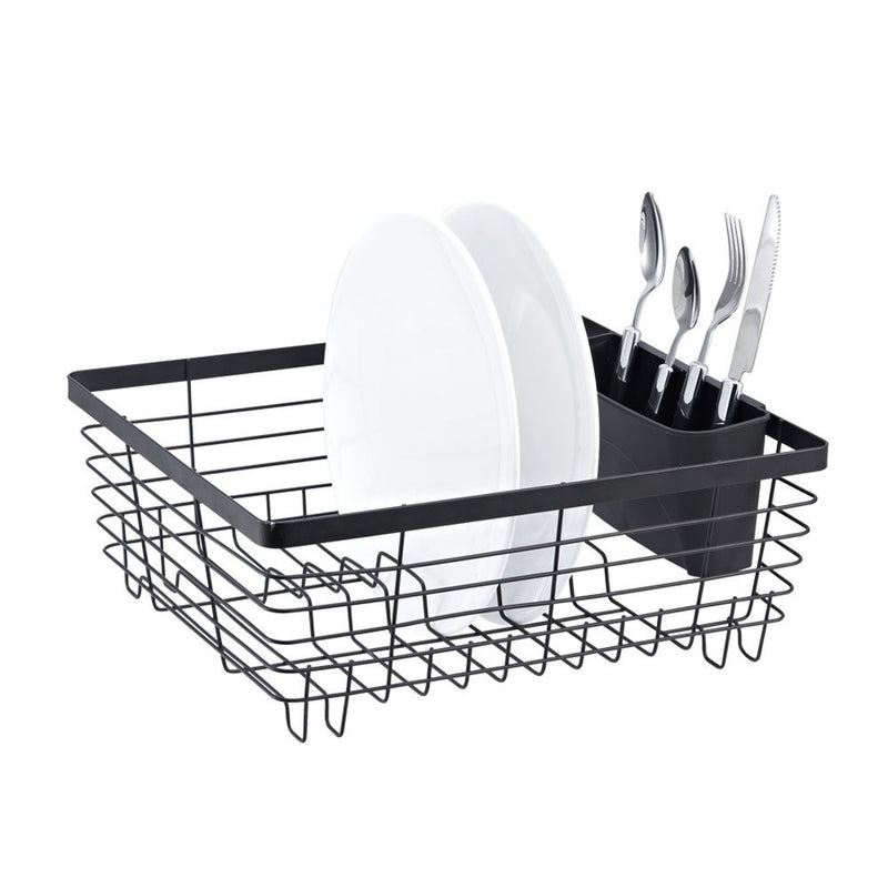 Stylish Sturdy Oil Rubbed Bronze Metal Wire Small Dish Drainer Drying Rack