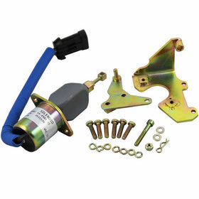 Generic New Fuel Shut Off Solenoid for 94-98 5.9L Dodge Diesel Cummins With Bracket Kits 3931570 5016244AA
