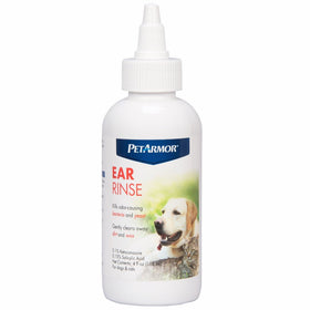 PETARMOR Ear Rinse for Dogs & Cats, 4 oz