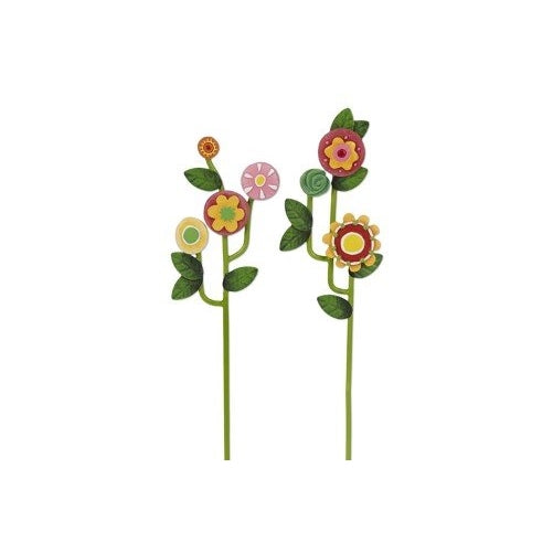 Miniature Fairy Garden Flowering Vine Picks - Set of 2