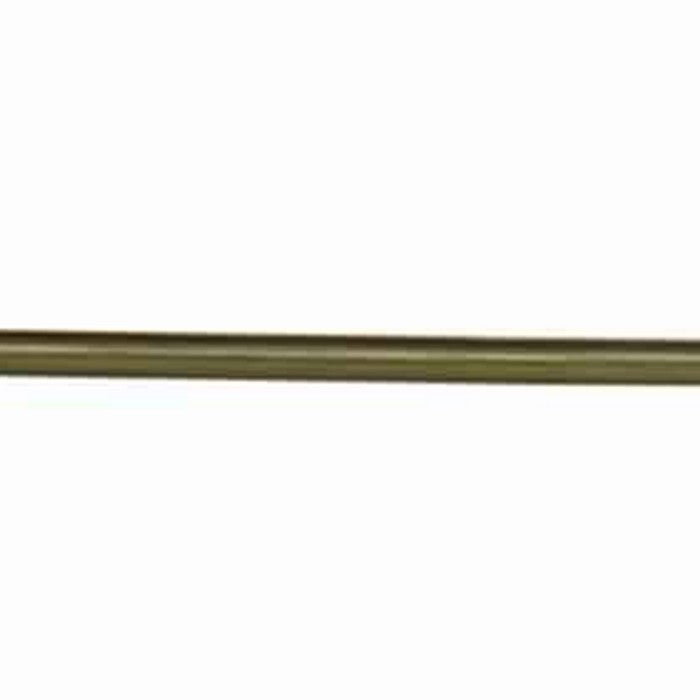 32 Inch Tubular Metal Wall Mounting Bar Hanger, Brass