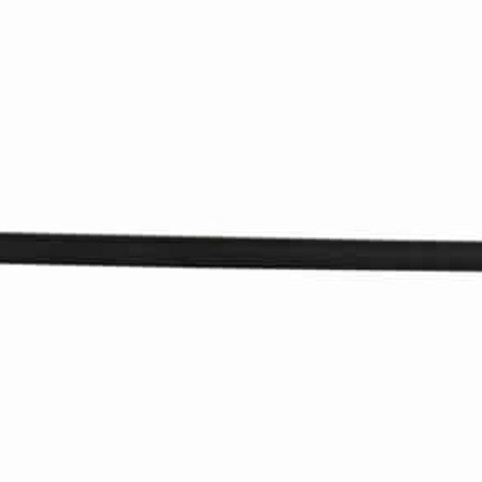 32 Inch Tubular Metal Wall Mounting Bar Hanger, Black