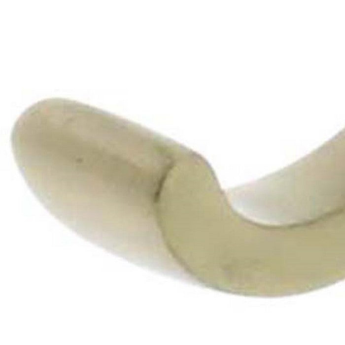 Aluminum Vertical Wall Hook with 4 Holes, Brass