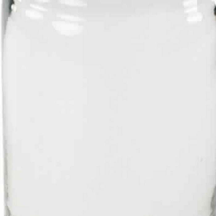 Pitcher Shape Hand Blown Glass Frame Carafe, Medium, Clear