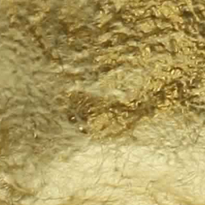 Aluminum Bowl with Shimmering Gold Leaf Interior, Small, Gold and Silver