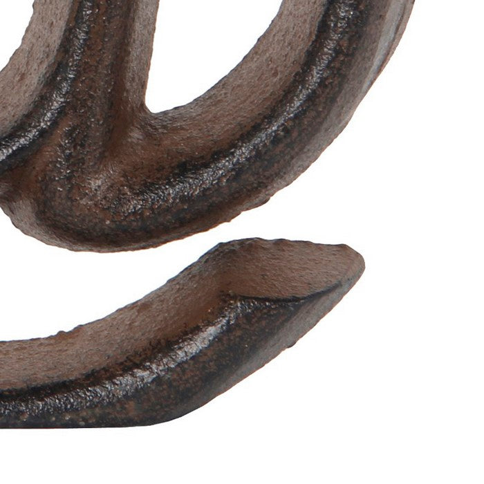Metal At The Rate Symbol Home Decor, Bronze