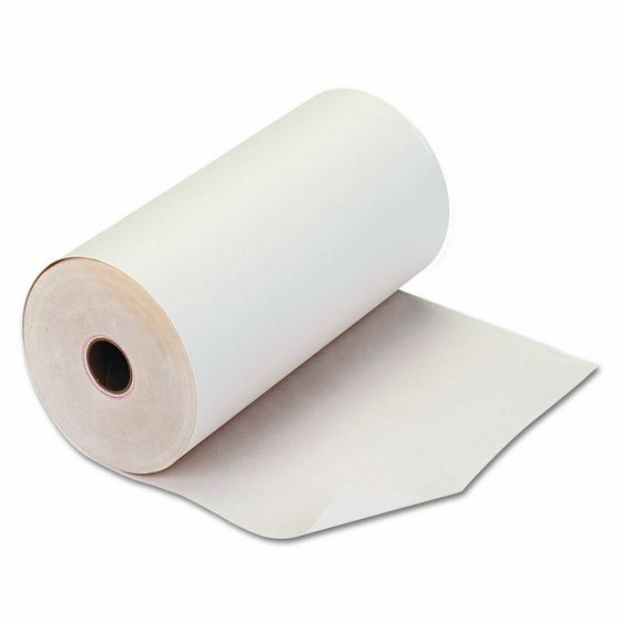 PM Company Teleprinter Roll, 8-7/16 Inch Width, 235 Feet Length, White, 1 per Pack (06210)