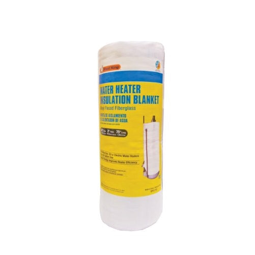 Frost King SP57/11C Water Heater Blanket, 3in Thick x 48in Tall x 75in Long, R10